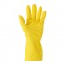 LUVA LÁTEX AMARELA FLOCADA 29cm 87-190